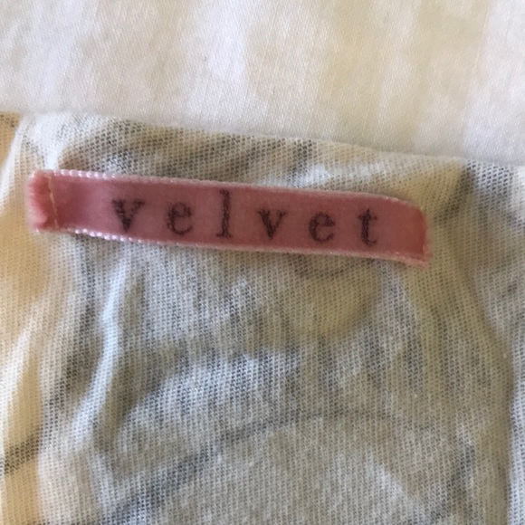 Velvet crop top adorable, pull over, never worn - Picture 3 of 7